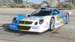 Mercedes-Benz CLK GTR AMG Coupe Spanish Sky Blue для GTA 5