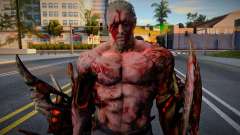 Skin De Krauser Mutado De Resident Evil 4 Remake для GTA San Andreas