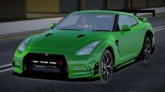 Nissan GT-R35 Evil для GTA San Andreas