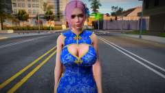 Elise Mandarin Chinese Dress для GTA San Andreas