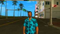 Tommy Skin Blue Pinneaples для GTA Vice City