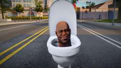 Skin De Skibidi Toilet Cabeza De Coach Left 4 De для GTA San Andreas