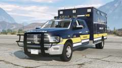 Ram 3500 Mega Cab Ambulance Blue Whale для GTA 5