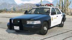 Ford Crown Victoria Sheriff Raisin Black для GTA 5