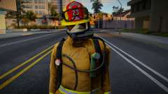 GTA Online Firefighter - LVFD1 для GTA San Andreas