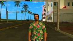 Tommy Skin Green Flowers для GTA Vice City