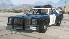 Bravado Greenwood Highway Patrol Raisin Black для GTA 5