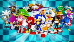 Sonic The Hedgehog - Menu And Loadscreen For PC для GTA San Andreas