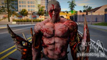 Skin De Krauser Mutado De Resident Evil 4 Remake для GTA San Andreas