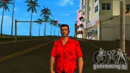 Red Shirt Black Jeans Tommy для GTA Vice City