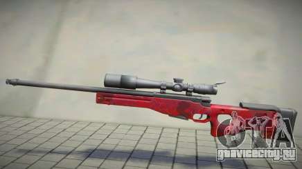 L96A1 Red Camo для GTA San Andreas