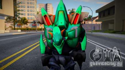 Skin Malphite Mecha Esmeralda de League of Legen для GTA San Andreas
