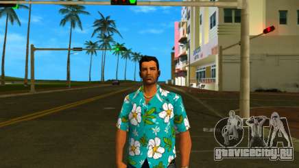 Tommy Skin Flowers для GTA Vice City