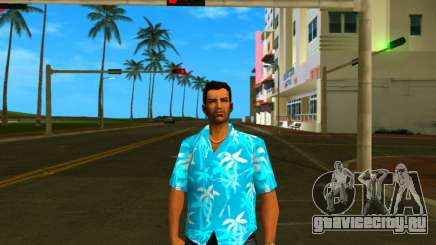 Tommy Skin Blue Trees для GTA Vice City