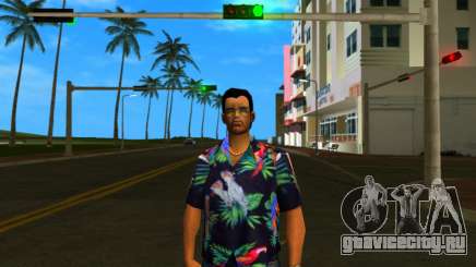 Max Payne 3 Shirt For Tommy Glasses для GTA Vice City