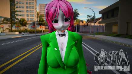 Skin de Moka Akashiya de manga y anime Rosario V для GTA San Andreas