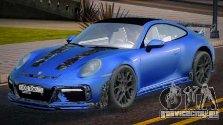 Porsche 911 Carrera 2022 для GTA San Andreas