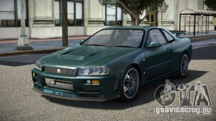 Nissan Skyline R34 ST-V для GTA 4