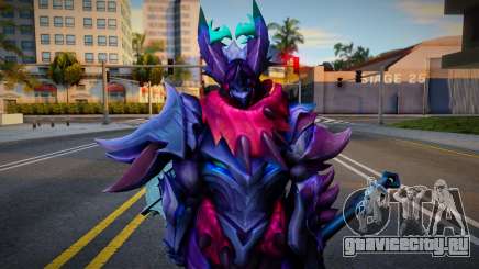 Skin Dragon Knight De Mordekaiser Con Armas для GTA San Andreas