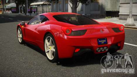 Ferrari 458 Italia GT-X для GTA 4