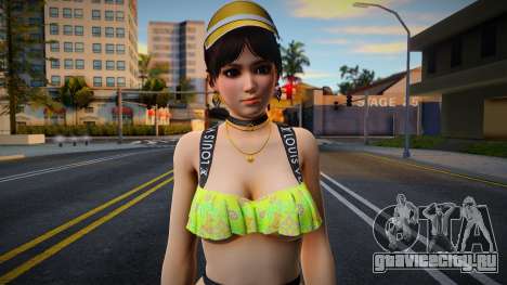 DOAXVV Kokoro - Gal Outfit (Bikini Style) LV для GTA San Andreas