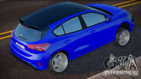 Ford Focus ST BY Plate для GTA San Andreas