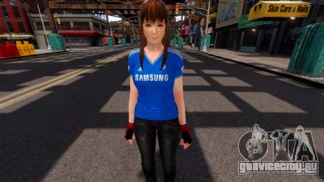 Hitomi from Dead or Alive 5 Casual для GTA 4