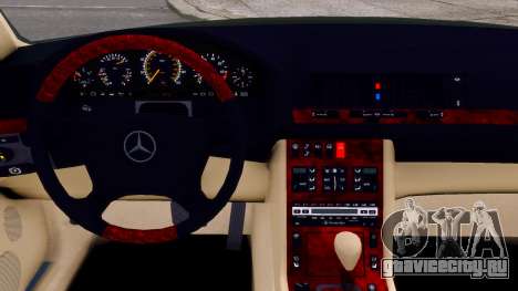 Mercedes Benz Brabus 7.3S W140 для GTA 4