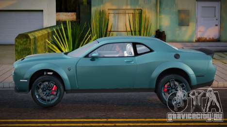 Dodge Challenger SRT Hellcat Redeye для GTA San Andreas