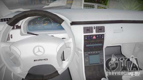 Mercedes Benz W210 E55 96 Interior - Gray Orion для GTA San Andreas