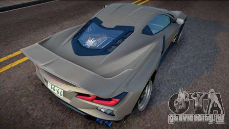 Chevrolet Corvette Stingray Details для GTA San Andreas