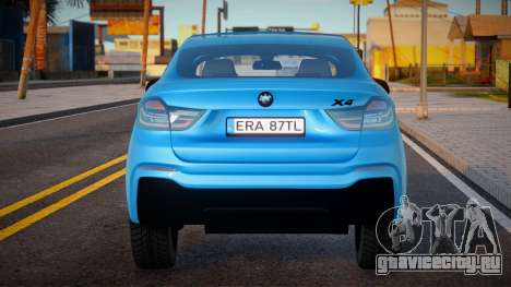 BMW X4 F26 Евробляха для GTA San Andreas