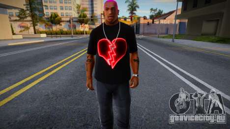 Heart T-Shirt для GTA San Andreas