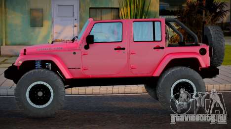 Jeep Wrangler 2012 Rubicon Ukr Plate для GTA San Andreas