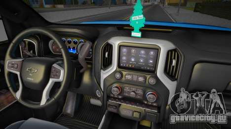 Chevrolet Silverado RST Single Cab 2021 для GTA San Andreas
