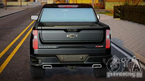 Chevrolet Silverado 2023 RST Black для GTA San Andreas