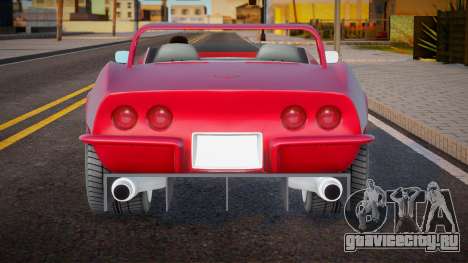 Chevrolet Corvette C3 Roadster Concept Custom v1 для GTA San Andreas