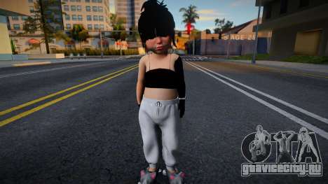 Baby Gangsta Girl для GTA San Andreas