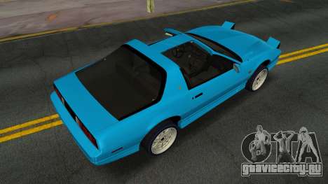 Pontiac Firebird Trans Am GTA TT Black Revel для GTA Vice City