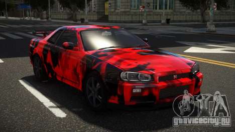 Nissan Skyline R34 XR-Z S8 для GTA 4