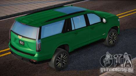 Cadillac Escalade Sport 2023 Green для GTA San Andreas