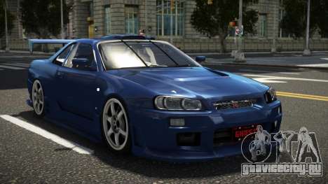 Nissan Skyline R34 SC V1.2 для GTA 4