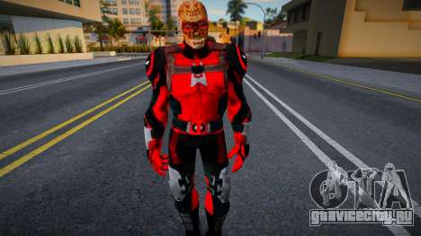 Deadpool Without Mask v1 для GTA San Andreas