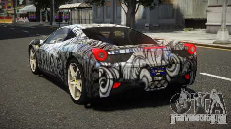 Ferrari 458 Italia GT-X S10 для GTA 4