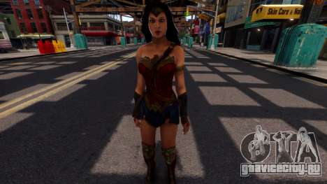 Wonder Woman of Batman v. Superman 2016 movie для GTA 4