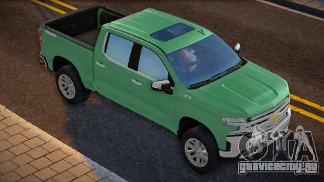 Chevrolet Silverado LTZ 2021 Green для GTA San Andreas