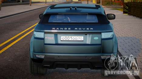 Land Rover Range Rover Evoque Rocket для GTA San Andreas