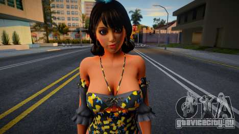 Josie Rizal in a sexy Simpsons swimsuit для GTA San Andreas