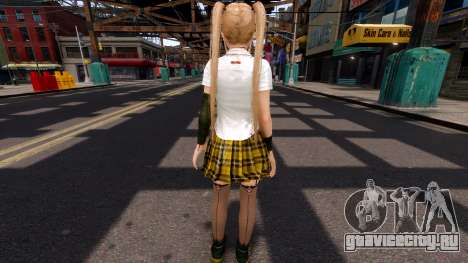 Dead Or Alive 5U - Marie Rose Schoolgirl для GTA 4