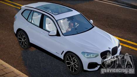 BMW X3 2021 Santa для GTA San Andreas